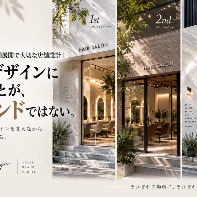 画像7951：美容室の多店舗展開で大切な店舗設計｜同じデザインにすることがブランドではない