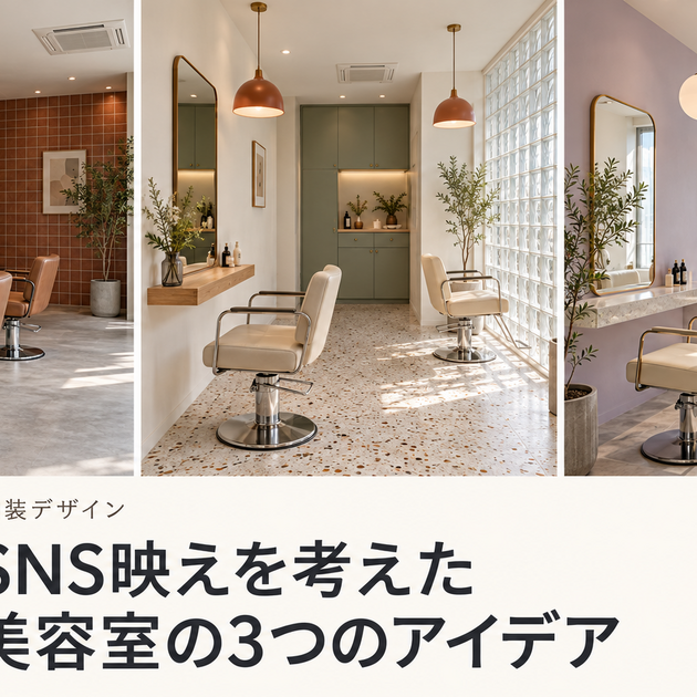 画像8116：小規模サロンの内装デザイン｜集客とSNS映えを考えた、小さな美容室の3つのアイデア